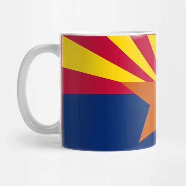 Flag of Arizona by brigadeiro